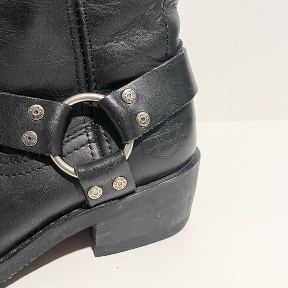 Women’s Harley Davidson Hustin Water Proof Riding Boots 7.5 - Picture 8 of 12
